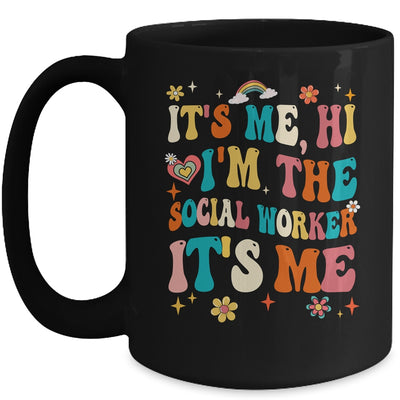 It's Me Hi I'm The Social Worker Teacher Girl Back To School Mug | siriusteestore