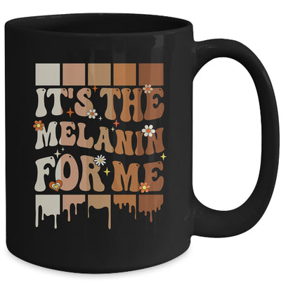It's The Melanin For Me Black History Month History Groovy Mug | siriusteestore