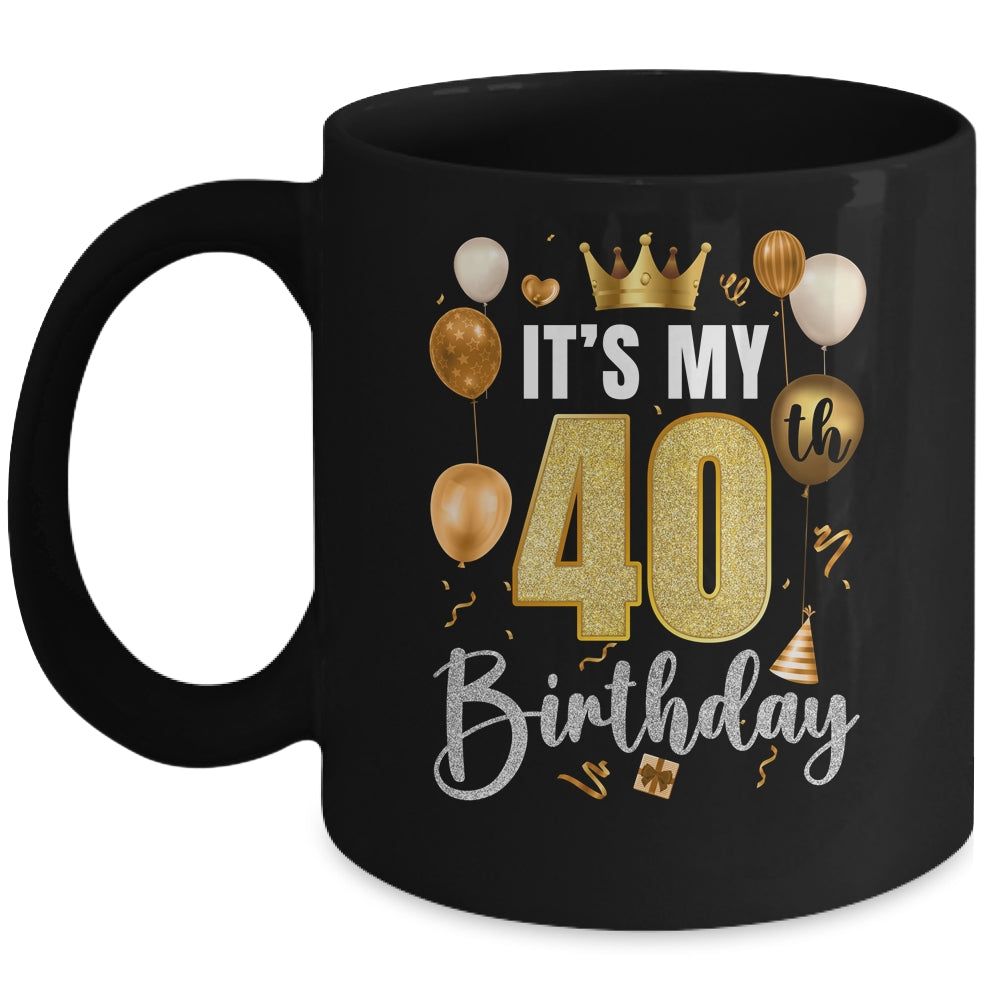 Its My 40th Birthday Happy 1984 Birthday Party For Men Women Mug | siriusteestore