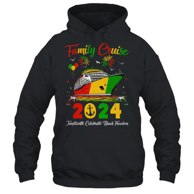 Juneteenth Family Cruise Vacation Trip 2024 Shirt & Tank Top | siriusteestore