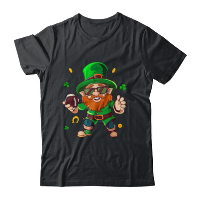 Leprechaun Playing Football St Patricks Day Sport Mens Boys Shirt & Hoodie | siriusteestore