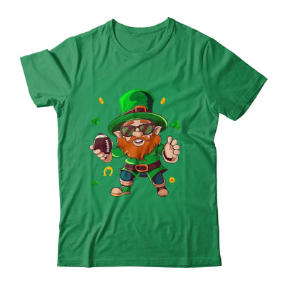 Leprechaun Playing Football St Patricks Day Sport Mens Boys Shirt & Hoodie | siriusteestore