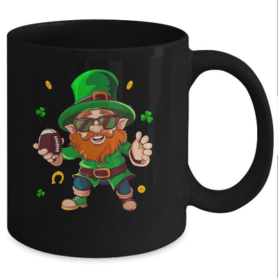 Leprechaun Playing Football St Patricks Day Sport Mens Boys Mug | siriusteestore