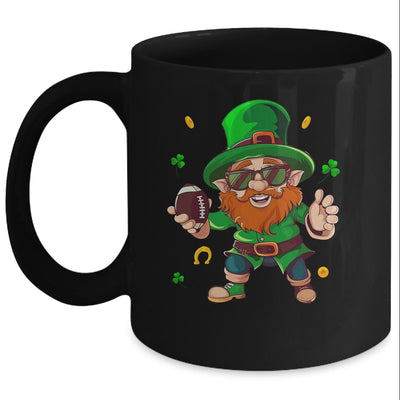Leprechaun Playing Football St Patricks Day Sport Mens Boys Mug | siriusteestore
