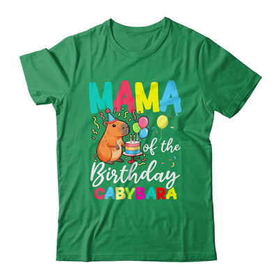 Mama Of The Birthday Capybara Girl Bday Party Family Shirt & Hoodie | siriusteestore