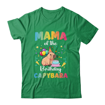 Mama Of The Birthday Girl Capybara Bday Party Family Shirt & Hoodie | siriusteestore