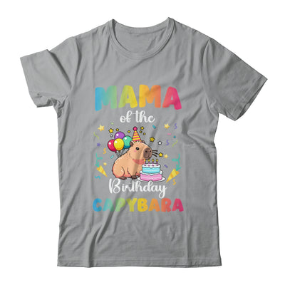 Mama Of The Birthday Girl Capybara Bday Party Family Shirt & Hoodie | siriusteestore