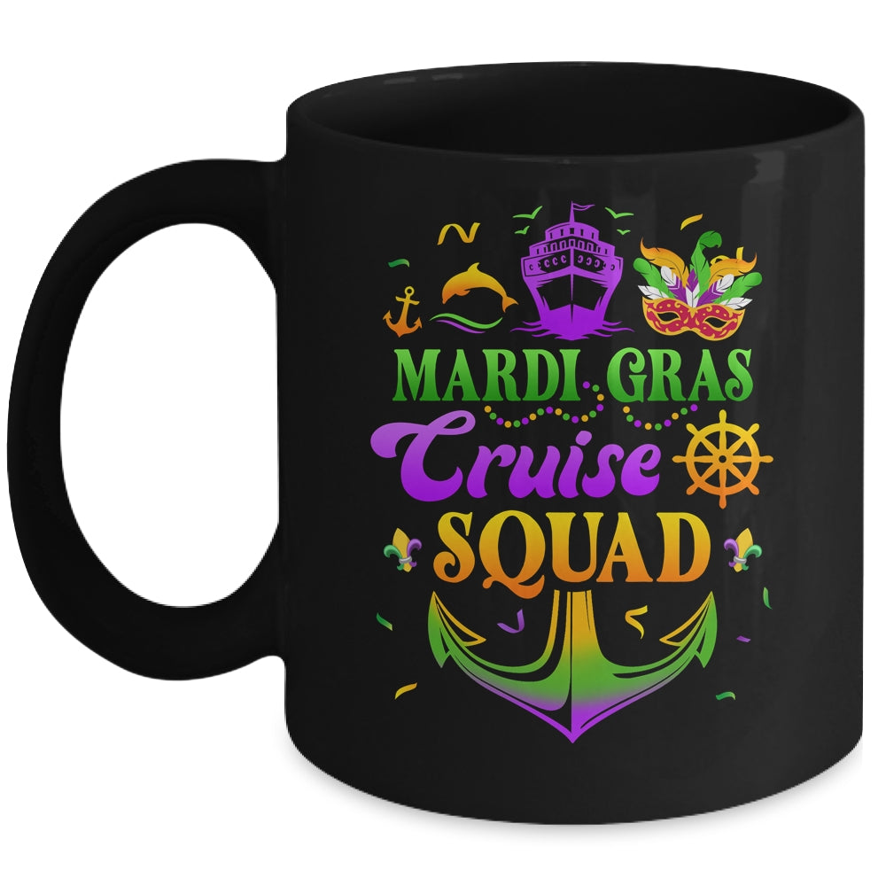 Mardi Gras Cruise Squad Matching Group Family Vacation 2024 Mug | siriusteestore