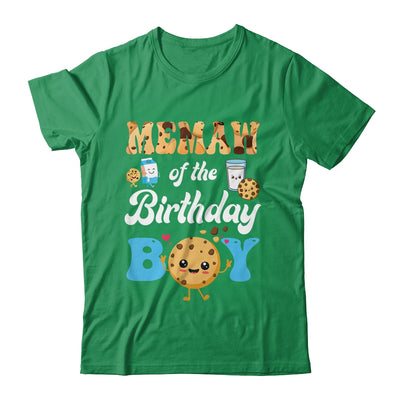 Memaw Of The Birthday Boy Milk And Cookies 1st Birthday Shirt & Hoodie | siriusteestore