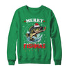 Merry Fishmas Fish Funny Fishing Christmas Dad Men Shirt & Sweatshirt | siriusteestore