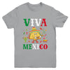 Mexican Viva Mexico Independence Day Flag Taco Kids Women Youth Shirt | siriusteestore