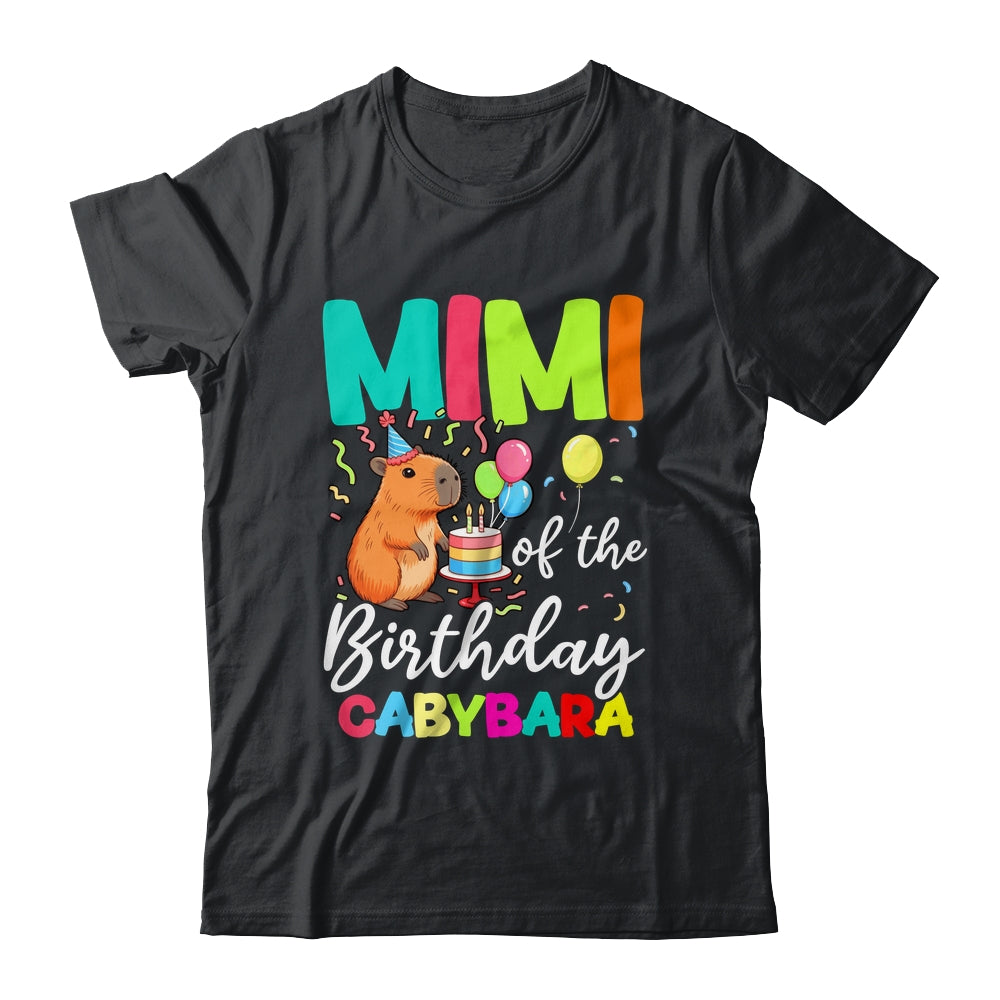 Mimi Of The Birthday Capybara Girl Bday Party Family Shirt & Hoodie | siriusteestore