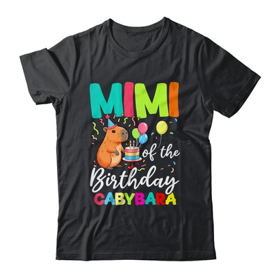 Mimi Of The Birthday Capybara Girl Bday Party Family Shirt & Hoodie | siriusteestore