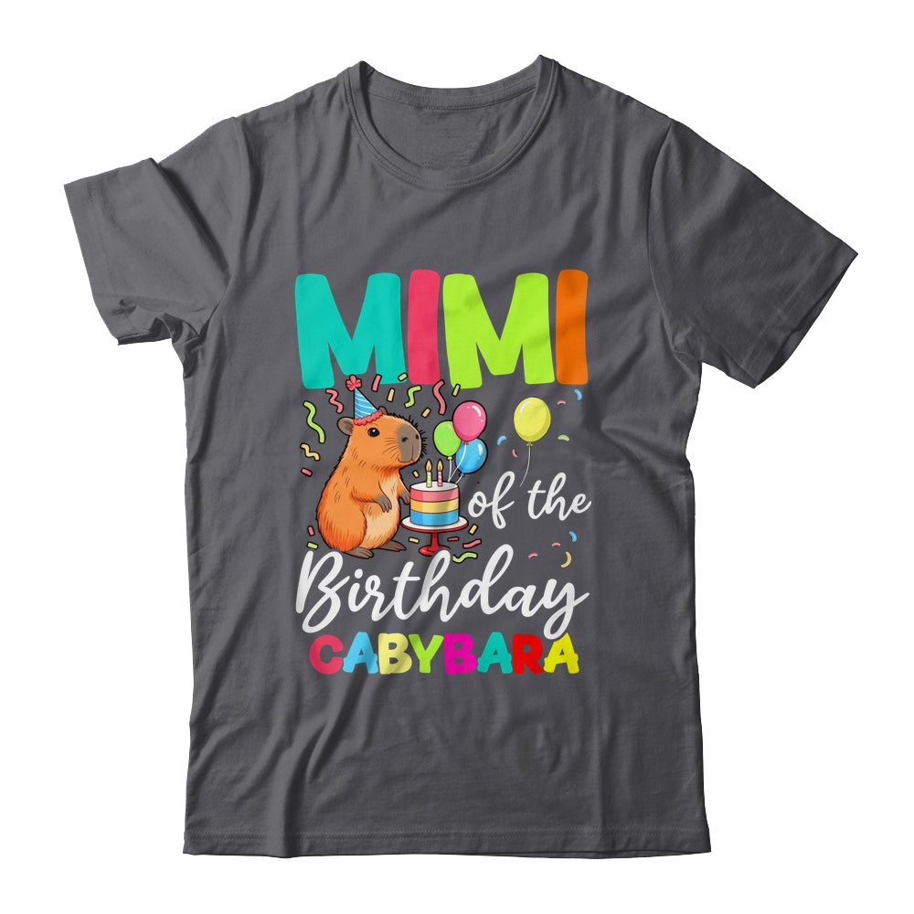 Mimi Of The Birthday Capybara Girl Bday Party Family Shirt & Hoodie | siriusteestore