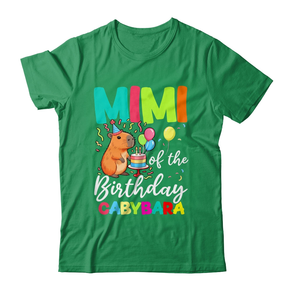 Mimi Of The Birthday Capybara Girl Bday Party Family Shirt & Hoodie | siriusteestore