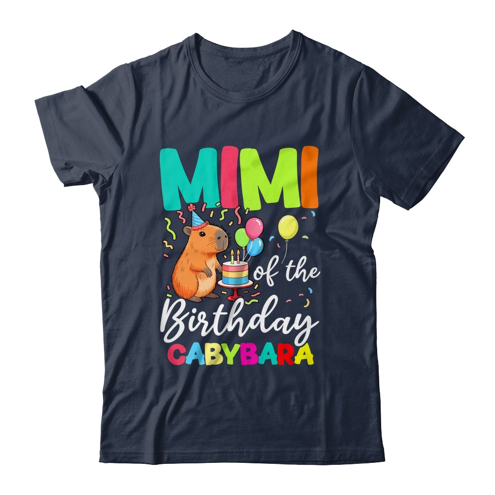 Mimi Of The Birthday Capybara Girl Bday Party Family Shirt & Hoodie | siriusteestore