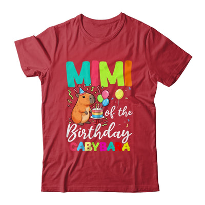 Mimi Of The Birthday Capybara Girl Bday Party Family Shirt & Hoodie | siriusteestore