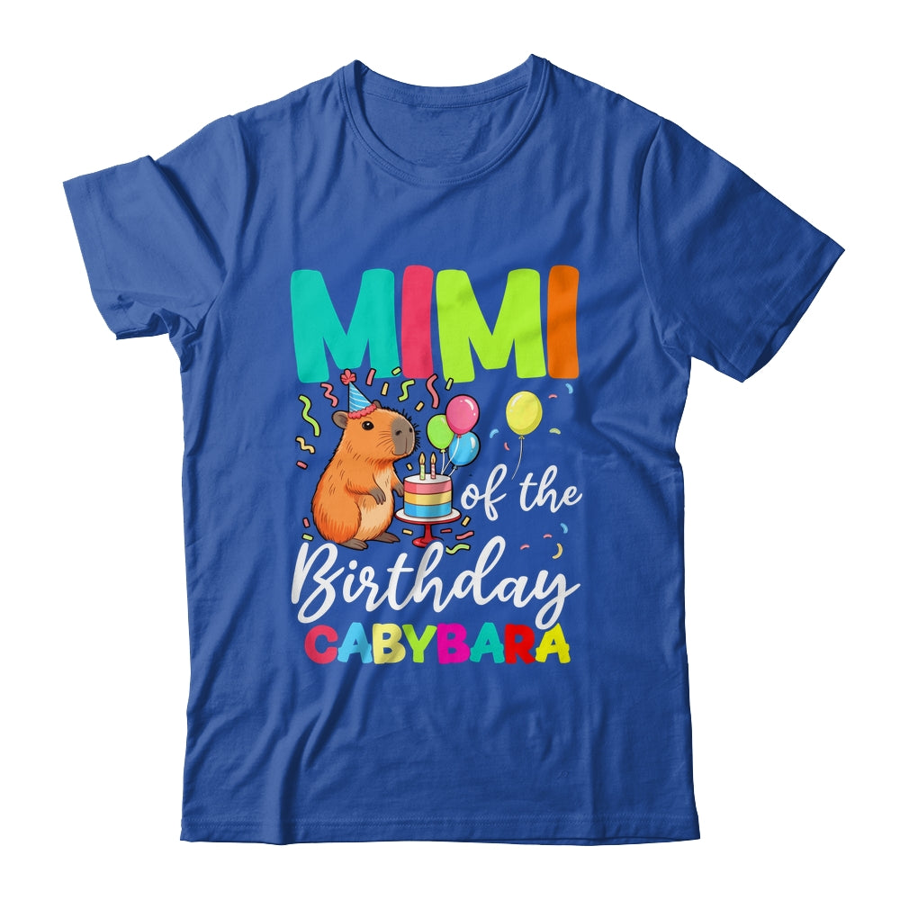 Mimi Of The Birthday Capybara Girl Bday Party Family Shirt & Hoodie | siriusteestore
