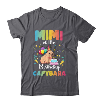 Mimi Of The Birthday Girl Capybara Bday Party Family Shirt & Hoodie | siriusteestore