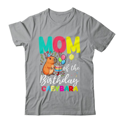 Mom Of The Birthday Capybara Girl Bday Party Family Shirt & Hoodie | siriusteestore