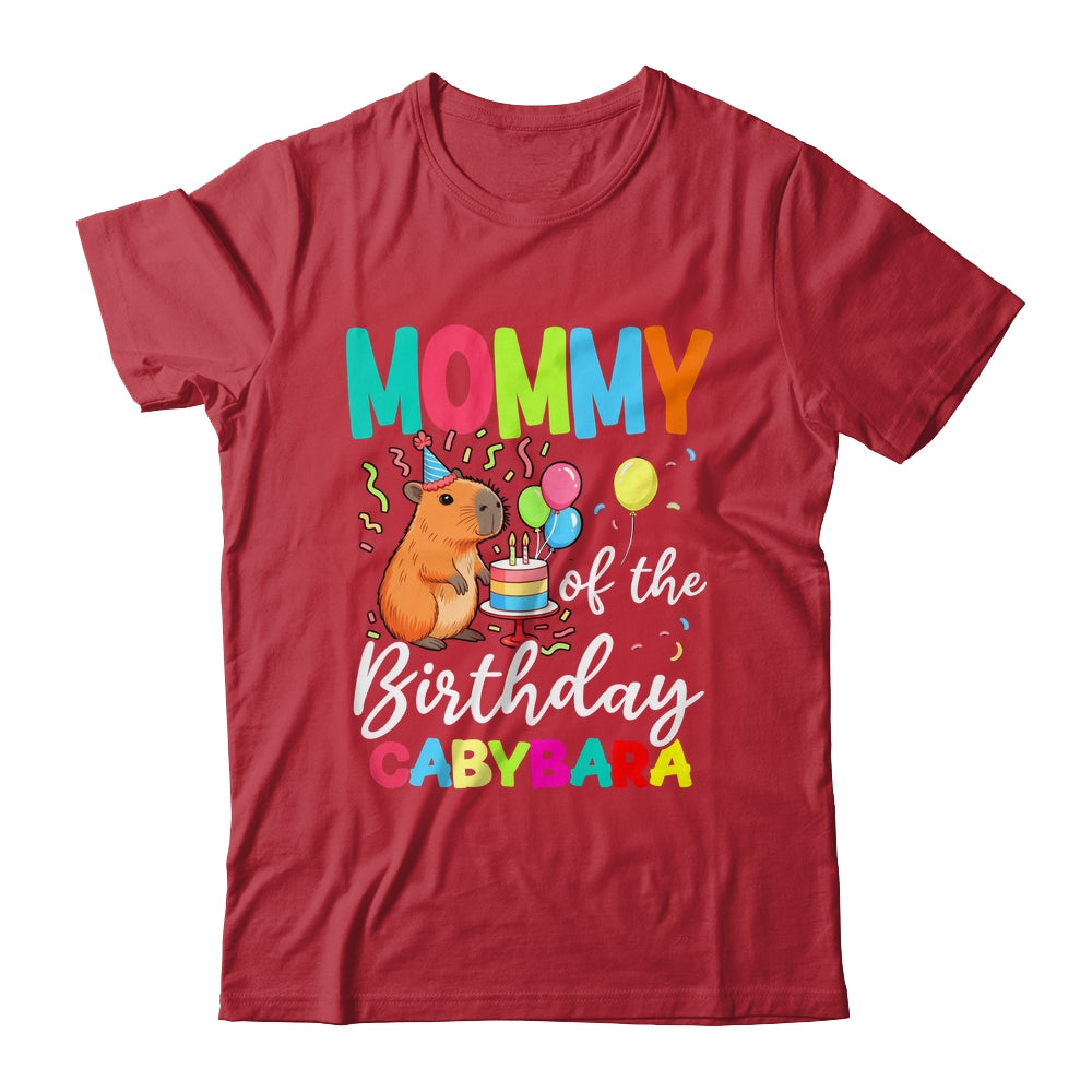 Mommy Of The Birthday Capybara Girl Bday Party Family Shirt & Hoodie | siriusteestore