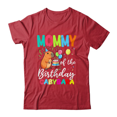 Mommy Of The Birthday Capybara Girl Bday Party Family Shirt & Hoodie | siriusteestore