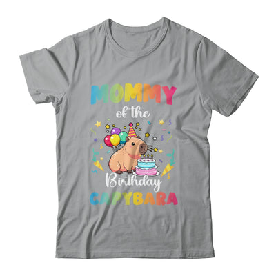Mommy Of The Birthday Girl Capybara Bday Party Family Shirt & Hoodie | siriusteestore