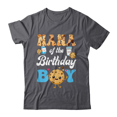 Nana Of The Birthday Boy Milk And Cookies 1st Birthday Shirt & Hoodie | siriusteestore
