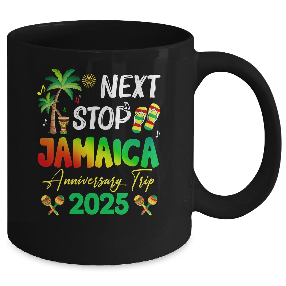 Next Stop Jamaica 2025 Couples Anniversary Family Trip Mug | siriusteestore