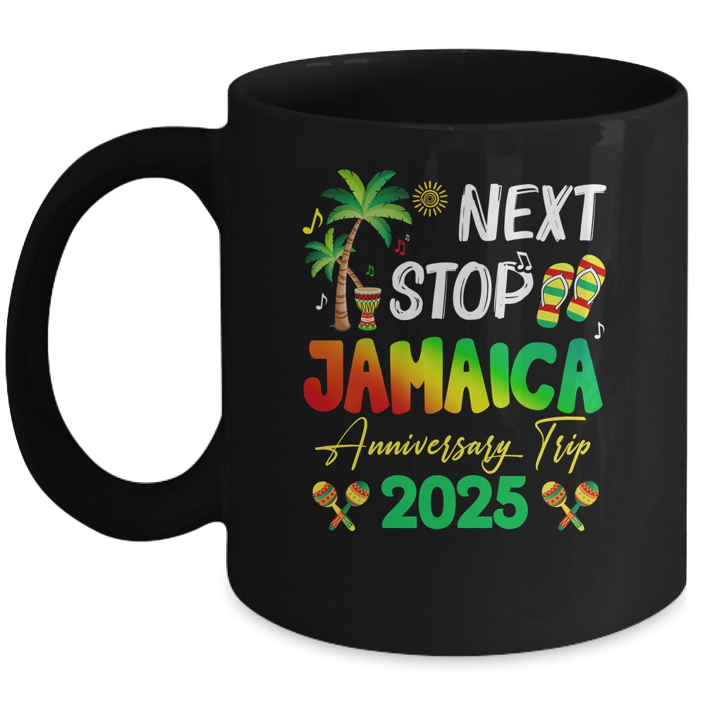 Next Stop Jamaica 2025 Couples Anniversary Family Trip Mug | siriusteestore