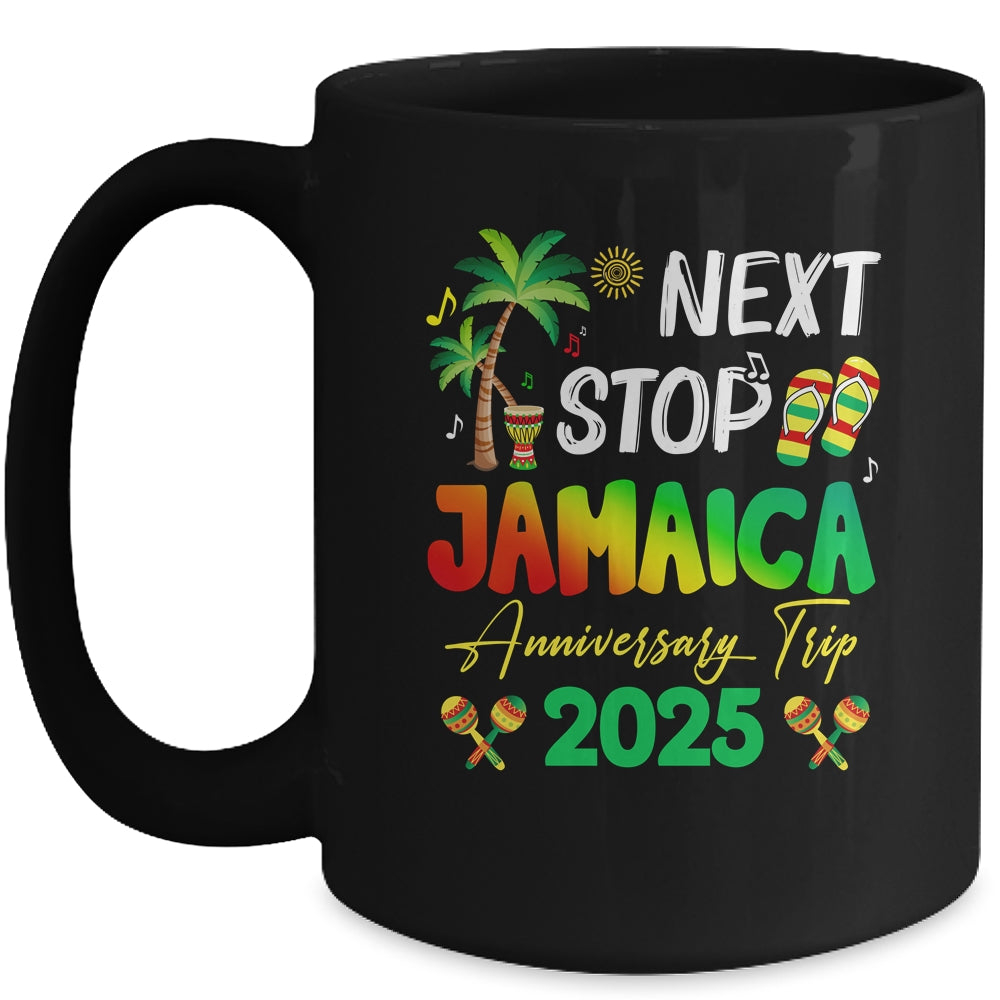 Next Stop Jamaica 2025 Couples Anniversary Family Trip Mug | siriusteestore