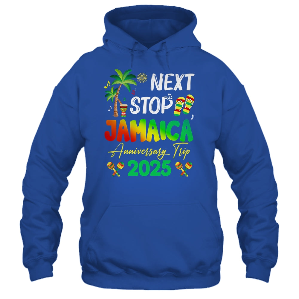 Next Stop Jamaica 2025 Couples Anniversary Family Trip Shirt & Tank Top | siriusteestore