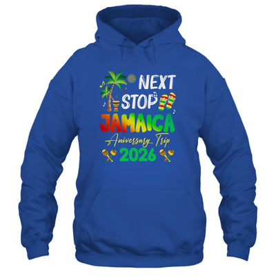 Next Stop Jamaica 2026 Couples Anniversary Family Trip Shirt & Tank Top | siriusteestore