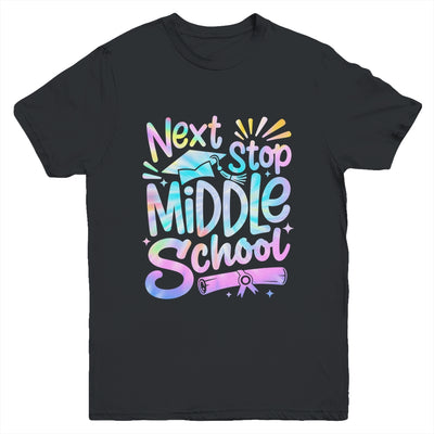 Next Stop Middle School Elementary School Graduation 2025 Youth Shirt | siriusteestore
