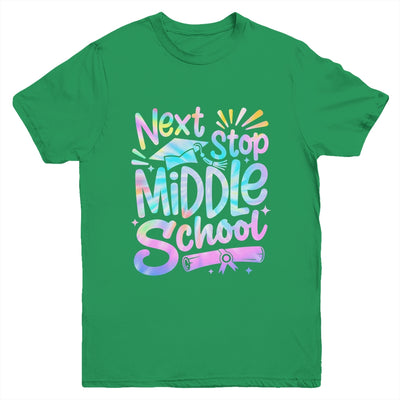 Next Stop Middle School Elementary School Graduation 2025 Youth Shirt | siriusteestore