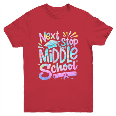 Next Stop Middle School Elementary School Graduation 2025 Youth Shirt | siriusteestore