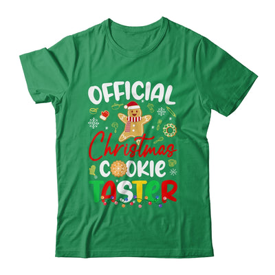 Official Christmas Cookie Taster Baking Baker Holiday Xmas Shirt & Sweatshirt | siriusteestore