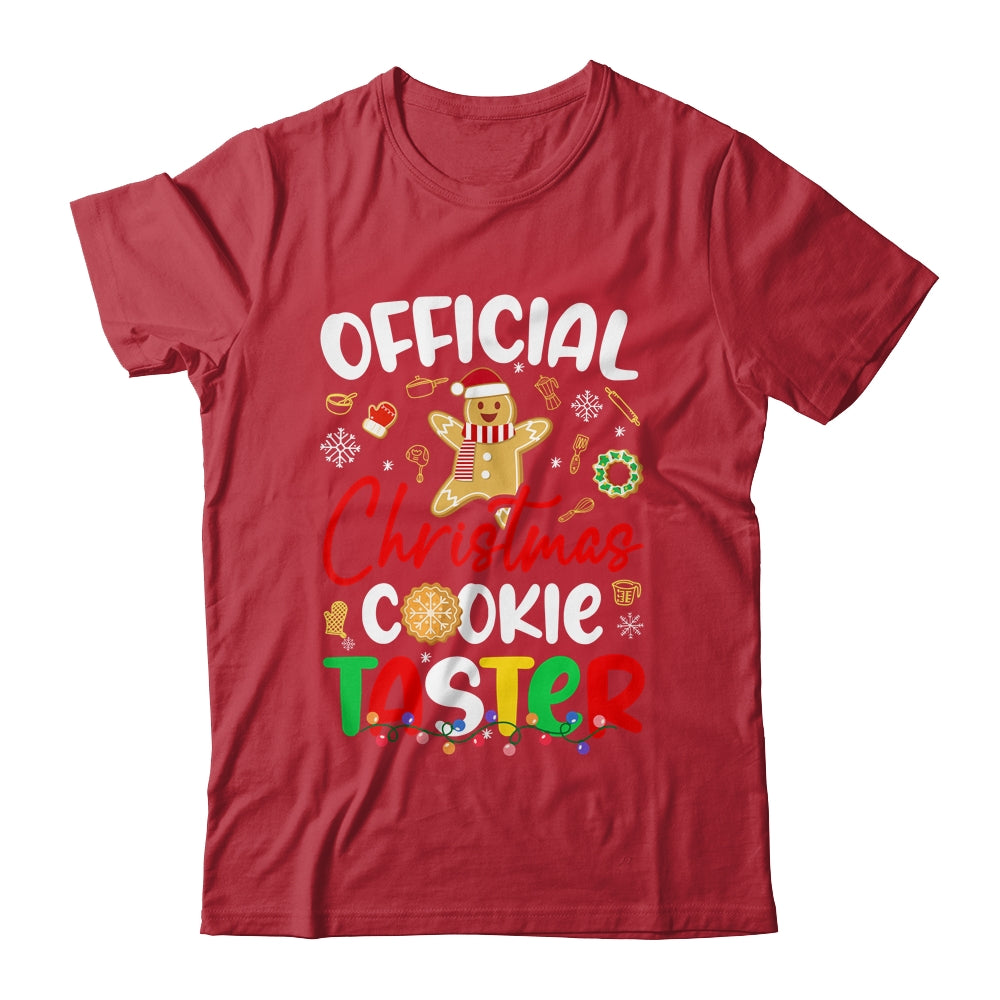 Official Christmas Cookie Taster Baking Baker Holiday Xmas Shirt & Sweatshirt | siriusteestore