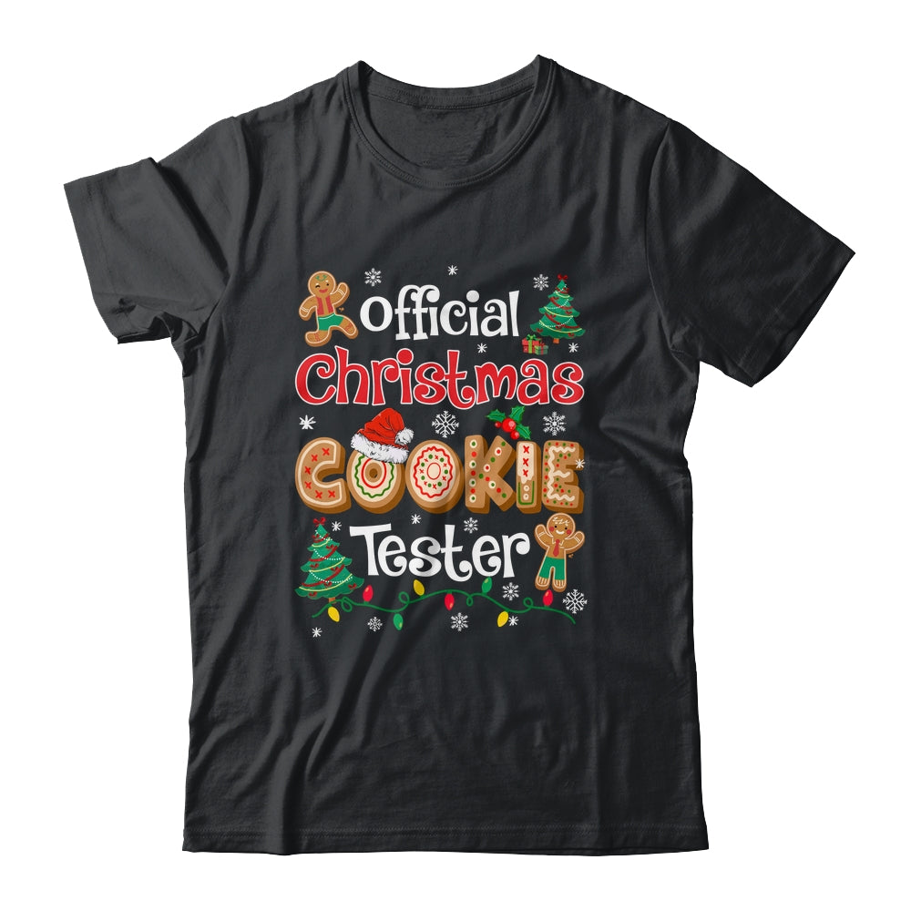 Official Christmas Cookie Tester Taster Baking Crew Funny Shirt & Sweatshirt | siriusteestore