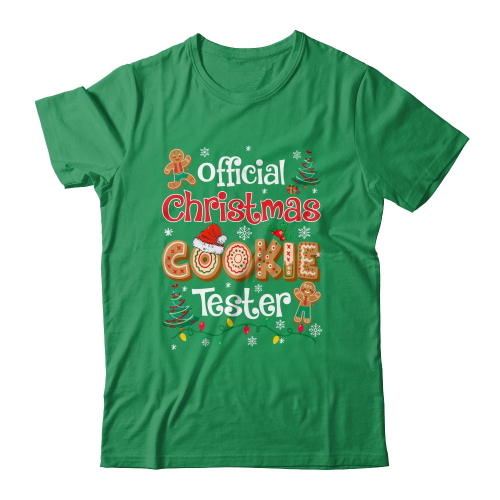 Official Christmas Cookie Tester Taster Baking Crew Funny Shirt & Sweatshirt | siriusteestore
