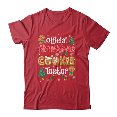 Official Christmas Cookie Tester Taster Baking Crew Funny Shirt & Sweatshirt | siriusteestore