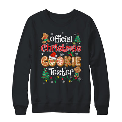 Official Christmas Cookie Tester Taster Baking Crew Funny Shirt & Sweatshirt | siriusteestore
