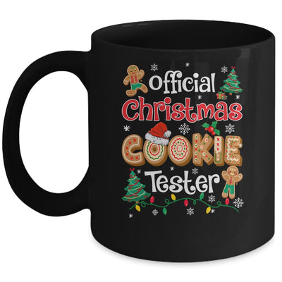 Official Christmas Cookie Tester Taster Baking Crew Funny Mug | siriusteestore
