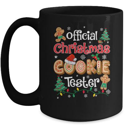 Official Christmas Cookie Tester Taster Baking Crew Funny Mug | siriusteestore