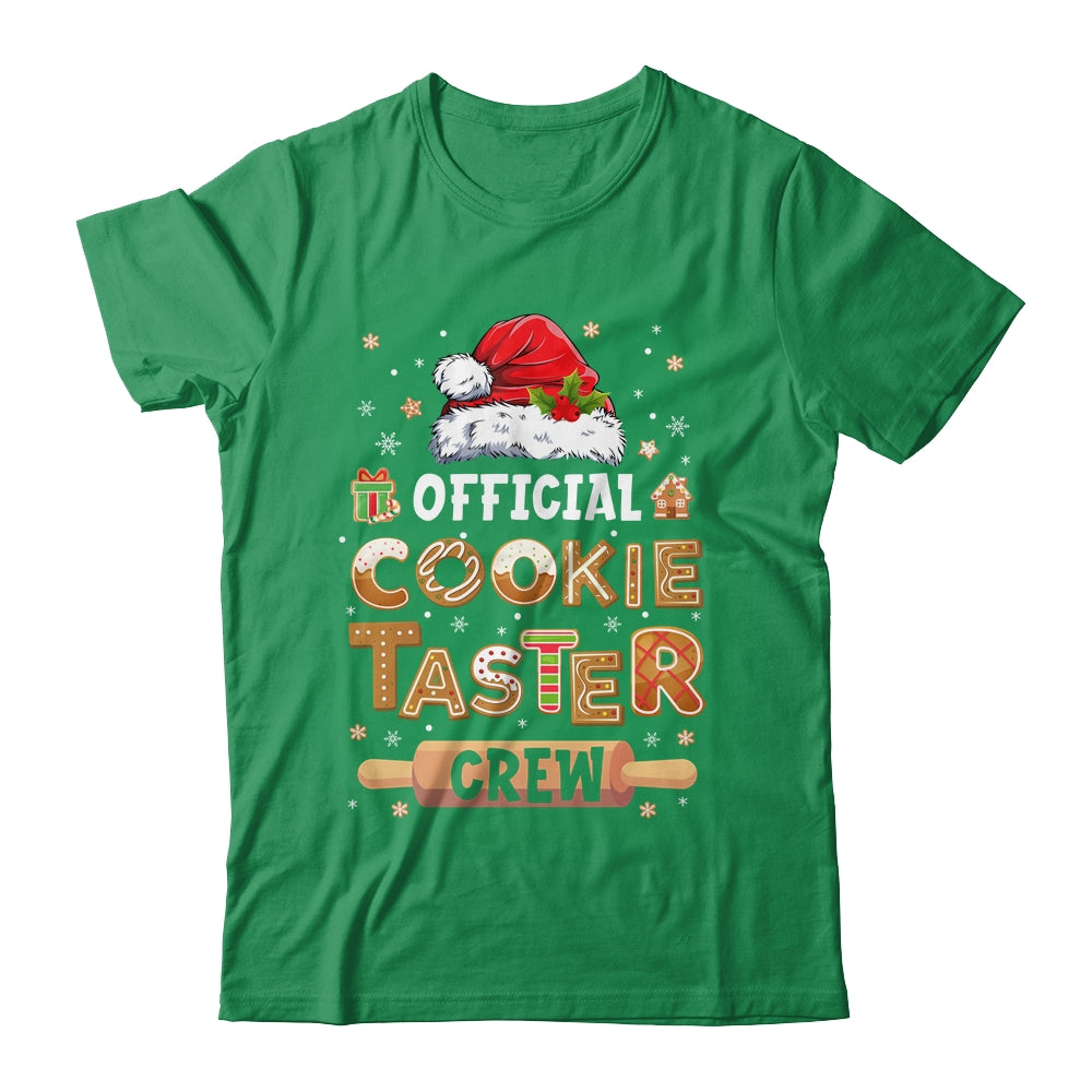Official Cookie Taster Crew Funny Christmas Baking Team Shirt & Sweatshirt | siriusteestore