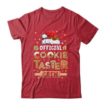 Official Cookie Taster Crew Funny Christmas Baking Team Shirt & Sweatshirt | siriusteestore