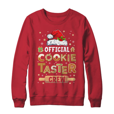 Official Cookie Taster Crew Funny Christmas Baking Team Shirt & Sweatshirt | siriusteestore