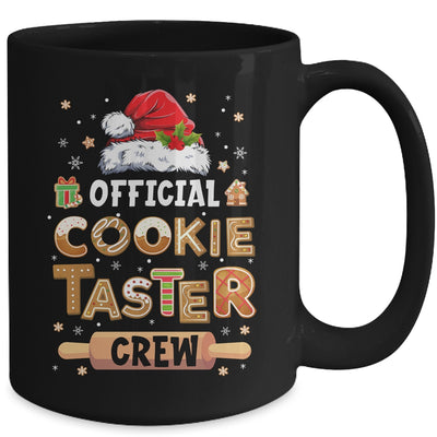 Official Cookie Taster Crew Funny Christmas Baking Team Mug | siriusteestore