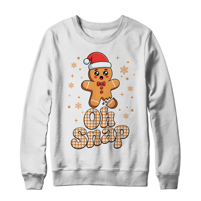 Oh Snap Christmas Gingerbread Man Cute Cookie Baking Team Shirt & Sweatshirt | siriusteestore