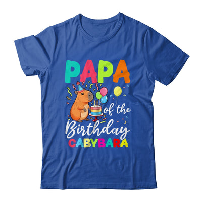 Papa Of The Birthday Capybara Girl Bday Party Family Shirt & Hoodie | siriusteestore